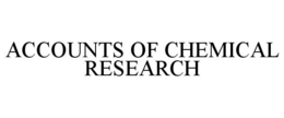 ACCOUNTS OF CHEMICAL RESEARCH trademark