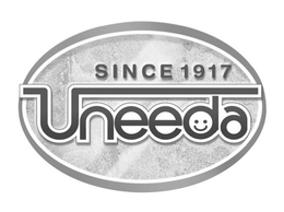SINCE 1917 UNEEDA trademark