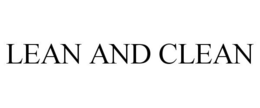 LEAN AND CLEAN trademark