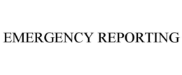 EMERGENCY REPORTING trademark