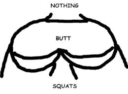 NOTHING BUTT SQUATS trademark