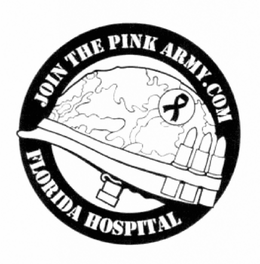JOIN THE PINK ARMY.COM FLORIDA HOSPITAL trademark