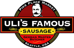 ULI'S FAMOUS SAUSAGE GERMAN MASTER BUTCHER PIKE PLACE MARKET SEATTLE, USA trademark