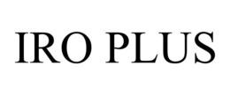 IRO PLUS trademark