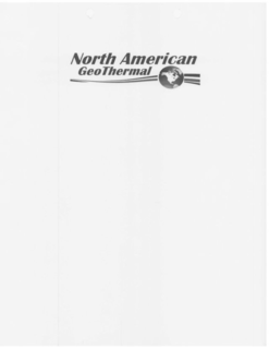 NORTH AMERICAN GEOTHERMAL trademark