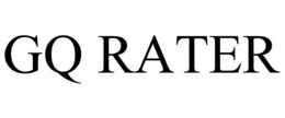 GQ RATER trademark