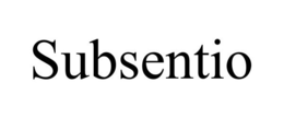 SUBSENTIO trademark