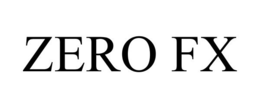 ZERO FX trademark