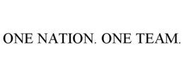 ONE NATION. ONE TEAM. trademark