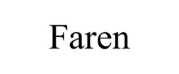 FAREN trademark