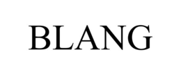 BLANG trademark