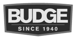 BUDGE SINCE 1940 trademark
