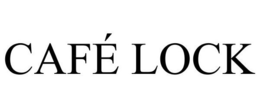 CAFÉ LOCK trademark
