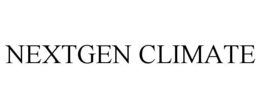 NEXTGEN CLIMATE trademark
