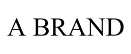 A BRAND trademark