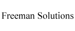 FREEMAN SOLUTIONS trademark