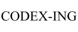 CODEX-ING trademark