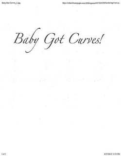 BABY GOT CURVES! trademark