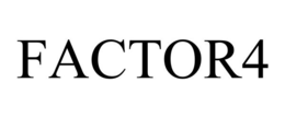 FACTOR4 trademark
