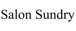 SALON SUNDRY trademark