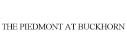 THE PIEDMONT AT BUCKHORN trademark