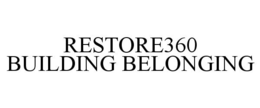 RESTORE360 BUILDING BELONGING trademark