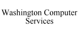 WASHINGTON COMPUTER SERVICES trademark
