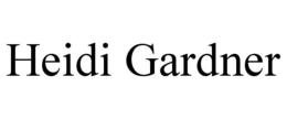 HEIDI GARDNER trademark