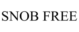 SNOB FREE trademark