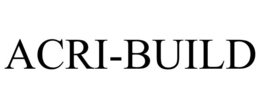 ACRI-BUILD trademark