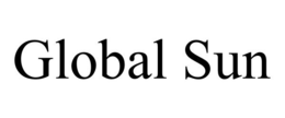 GLOBAL SUN trademark