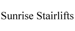 SUNRISE STAIRLIFTS trademark