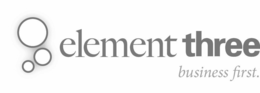 ELEMENT THREE BUSINESS FIRST. trademark