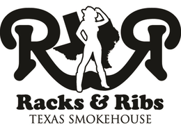 R R RACKS & RIBS TEXAS SMOKEHOUSE trademark