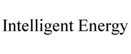 INTELLIGENT ENERGY trademark