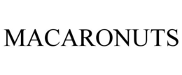 MACARONUTS trademark