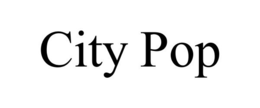 CITY POP trademark