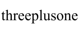 THREEPLUSONE trademark