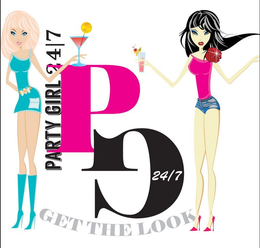PARTY GIRL 24/7 PG 24/7 GET THE LOOK trademark