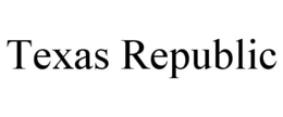 TEXAS REPUBLIC trademark