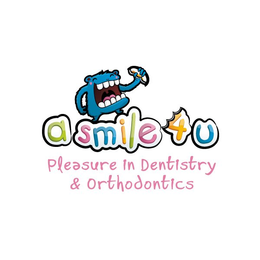 A SMILE 4 U PLEASURE IN DENTISTRY & ORTHODONTICS trademark