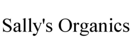 SALLY'S ORGANICS trademark