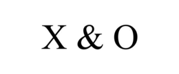 X & O trademark