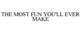 THE MOST FUN YOU'LL EVER MAKE trademark
