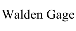 WALDEN GAGE trademark