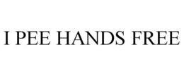 I PEE HANDS FREE trademark