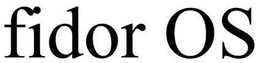 FIDOR OS trademark