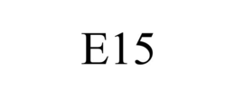 E15 trademark
