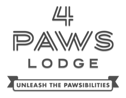 4 PAWS LODGE UNLEASH THE PAWSIBILITIES trademark
