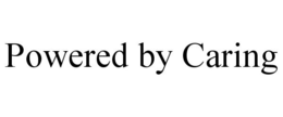 POWERED BY CARING trademark